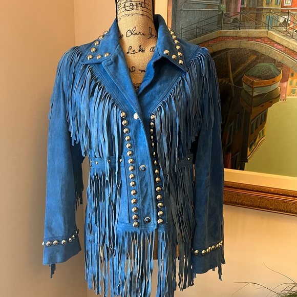 Free People Howdy Studded Jacket - M - NWT - Picture 4 of 10